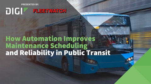 Cómo la automatización mejora la programación del mantenimiento y la fiabilidad en el transporte público