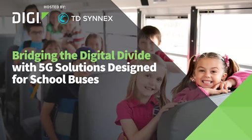 Reducir la brecha digital con soluciones 5G diseñadas para autobuses escolares