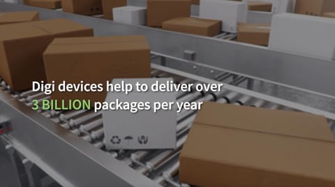 Tecnología logística simplificada con Digi Edgeport