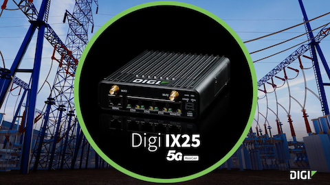 Digi IX25 5G RedCap: conectividad industrial para aplicaciones periféricas