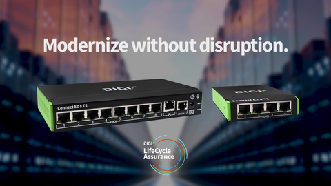 Digi Connect EZ TS: servidor de dispositivos serie seguro para redes modernas