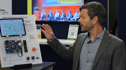 Presentación del marco de aplicaciones Digi IoT en SIDO Lyon 2025