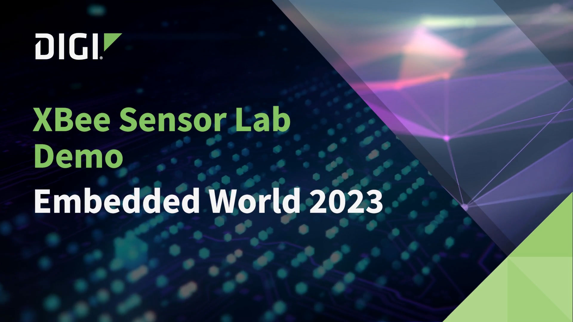 Demostración en directo - Digi XBee Sensor Lab