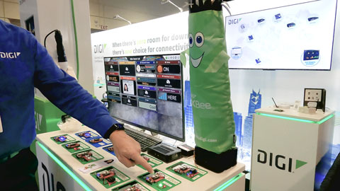 Digi XBee Laboratorio de sensores en DistribuTECH 2024