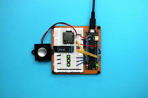 Circuito mezclador de audio