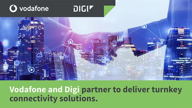 Vodafone elige a Digi como socio tecnológico de IoT