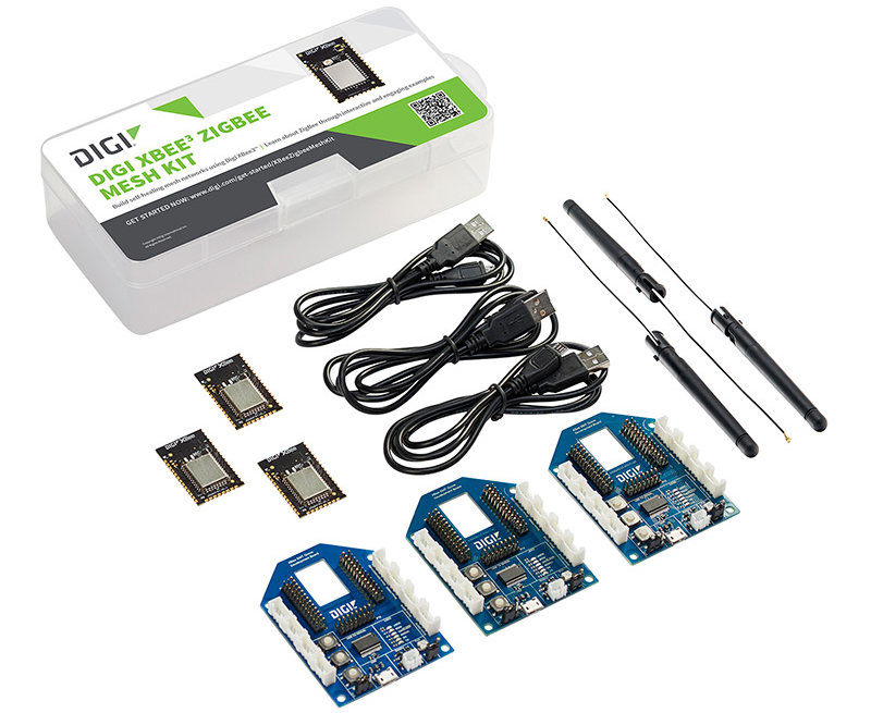 Digi XBee Kit de malla Zigbee