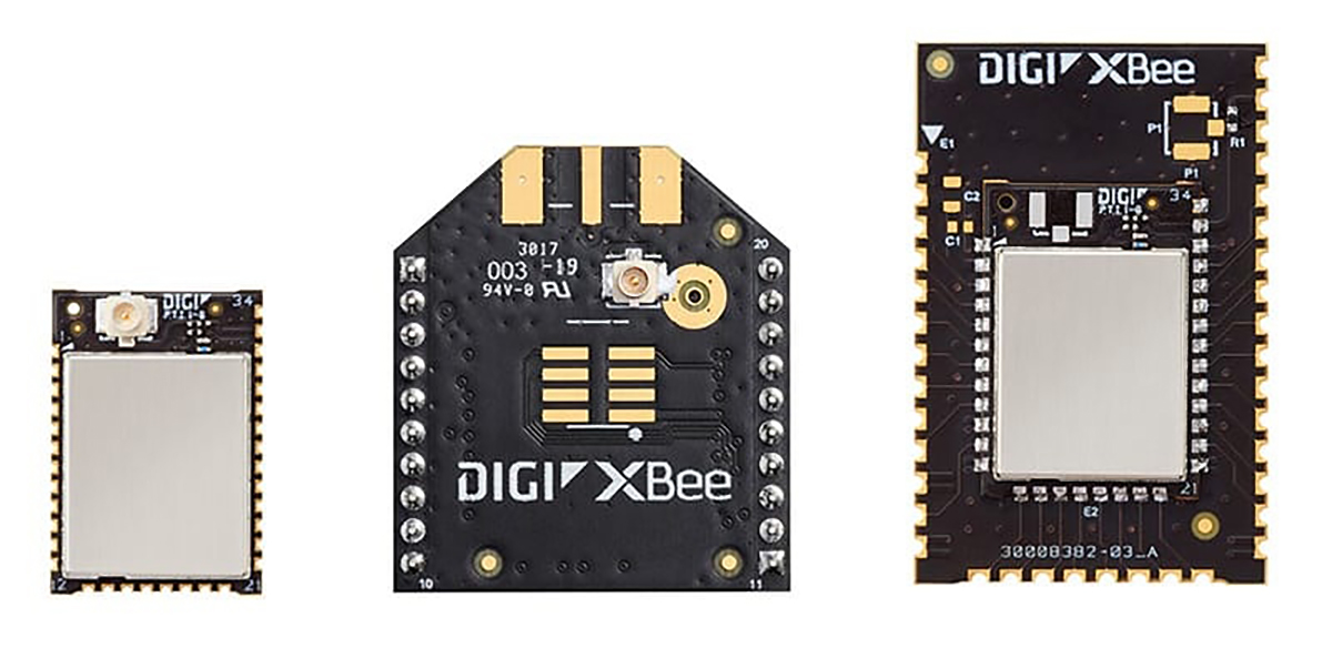 Digi XBee Factores de forma RR