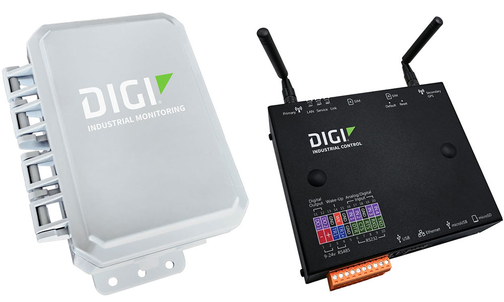 Sensor Digi Connect XRT-M y Digi Z45