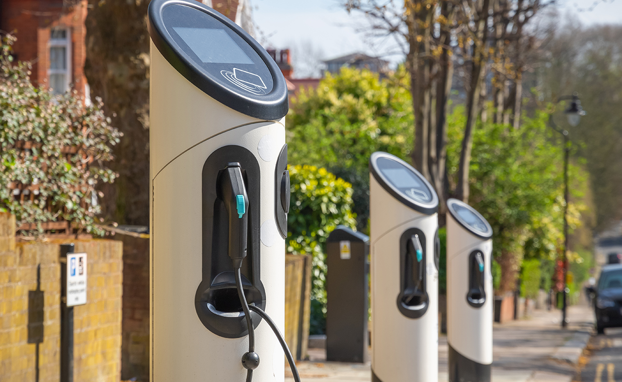 Buscando un mundo que es cada vez más limpio: estación de carga solar para  vehículos eléctricos