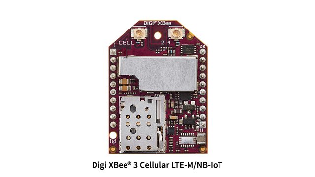 Presentamos Digi XBee 3 Cellular LTE-M/NB-IoT