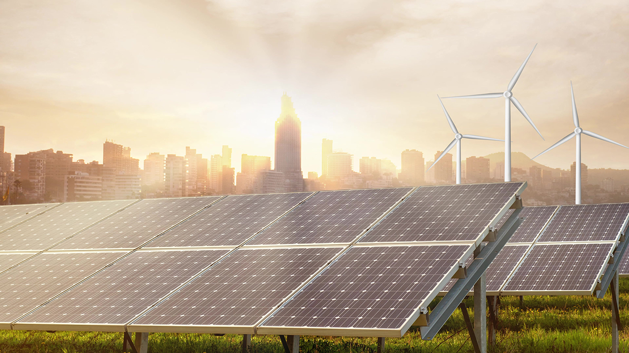 Tecnología verde: solar y eólica