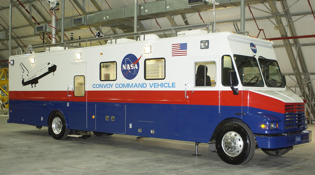 Vehículo de mando móvil de la NASA