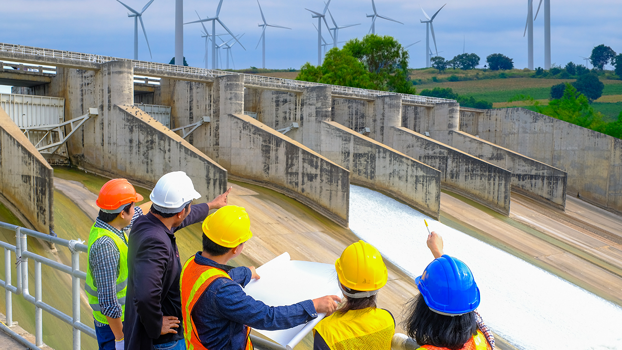 Trabajadores de infraestructuras de servicios públicos