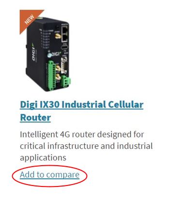 Añadir un router para comparar