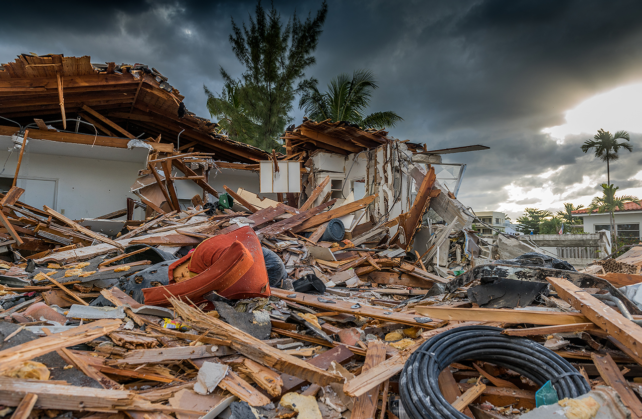 Daños por tormenta tropical