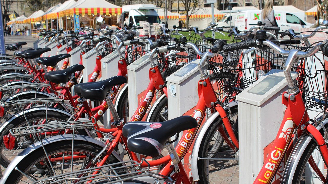 Flota de alquiler de bicicletas