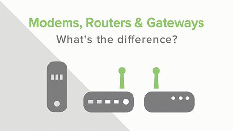 Módems, routers y pasarelas:  ¿Cuál es la diferencia?