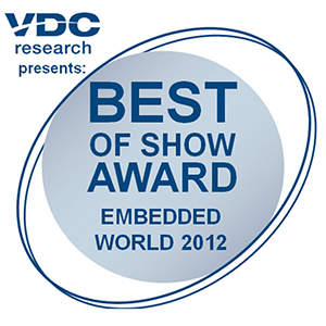 Digi recibe el premio "Best of Show" en Embedded World