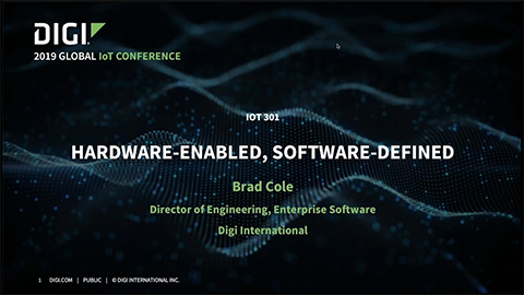 Habilitado por hardware, definido por software