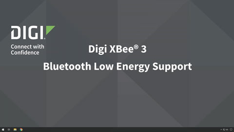 Digi XBee 3 Soporte de Bluetooth Low Energy