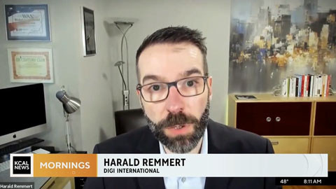 Hogares inteligentes en las noticias con un Digi Spotlight