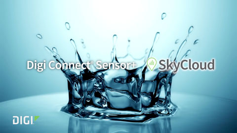 Gestión del agua con Digi Connect Sensor+ y Digi Axess