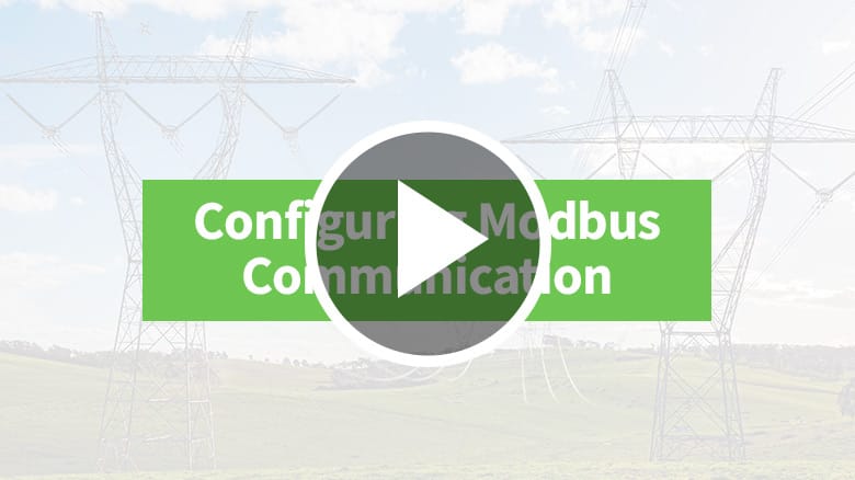 Cómo configurar la comunicación Modbus