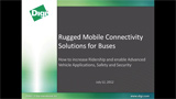 Soluciones robustas de conectividad móvil para autobuses