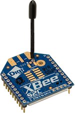 XBee S2C DigiMesh 2.4 módulo de agujero pasante con antena de cable 