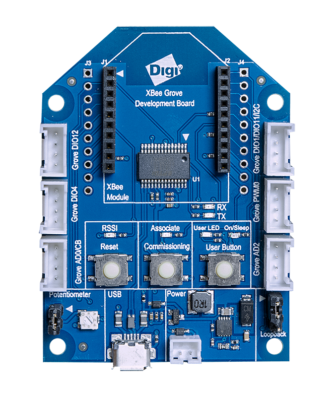 76000956 - Placa de desarrollo de conectores de Grove - XBee